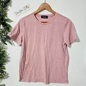 Pink Fabrik Short Sleeve T-Shirt Medium Size Womens Super‎ Soft~SS15.4